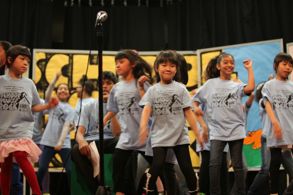Students at William Land Elementary perform School House Rock Live!