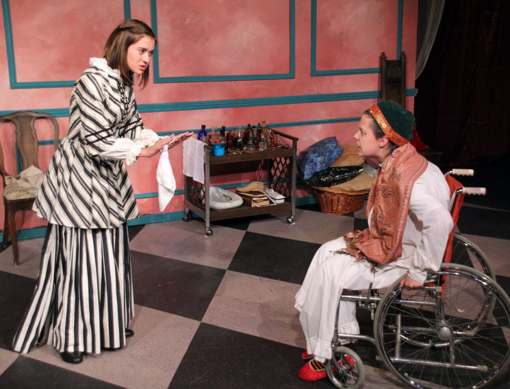 Students from STC's Young Professionals Conservatory in The Imaginary Invalid (Potions Cast)