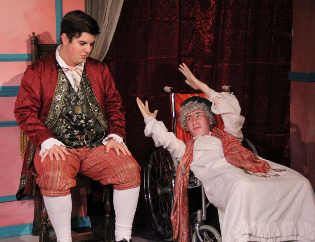 Students from STC's Young Professionals Conservatory in The Imaginary Invalid (Pills Cast)